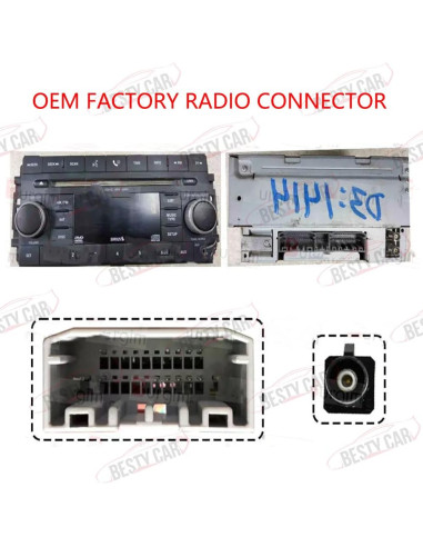 Arnés de Cableado de Alimentación 16 Pines Jeep/Dodge - Bestycar