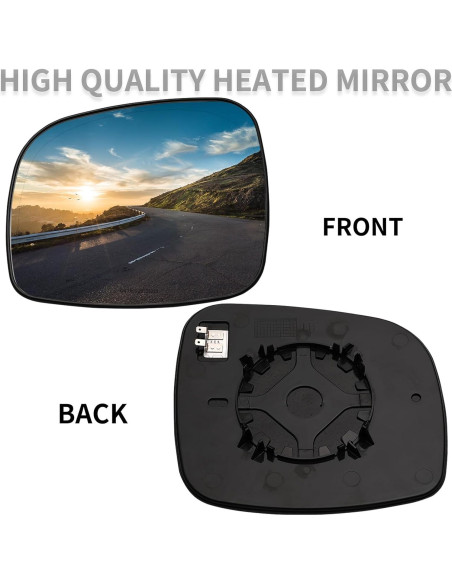 Espejo Lateral Izquierdo LOIYLLEN con Calefacción para Chrysler