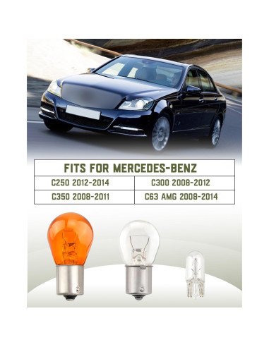 Bombillas de Luz de Freno Hulyxayfave para Mercedes Benz