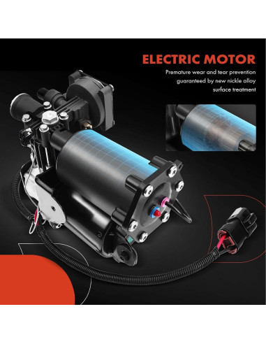 Compresor de Suspensión A-Premium 12V para Mercedes-Benz