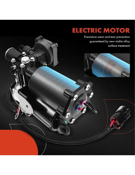 Compresor de Suspensión A-Premium 12V para Mercedes-Benz