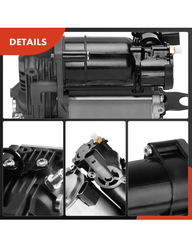 Compresor de Suspensión A-Premium 12V para Mercedes-Benz