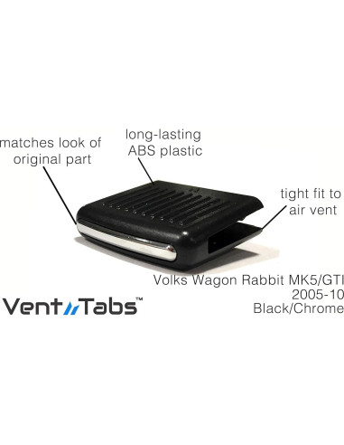 Pestaña Ventana Aire Acondicionado Volkswagen GTI 2005-2010