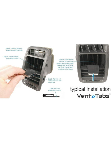 Pestaña Ventana Aire Acondicionado Volkswagen GTI 2005-2010