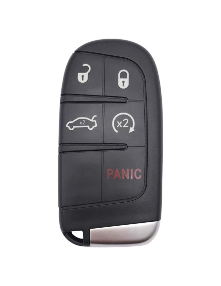 Funda de llave Dodge Jeep Chrysler modelo DO negra