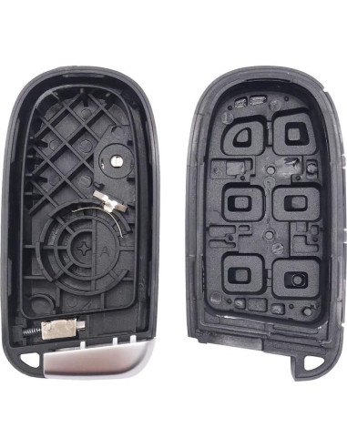 Funda de llave Dodge Jeep Chrysler modelo DO negra