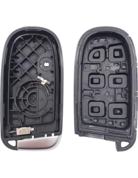 Funda de llave Dodge Jeep Chrysler modelo DO negra