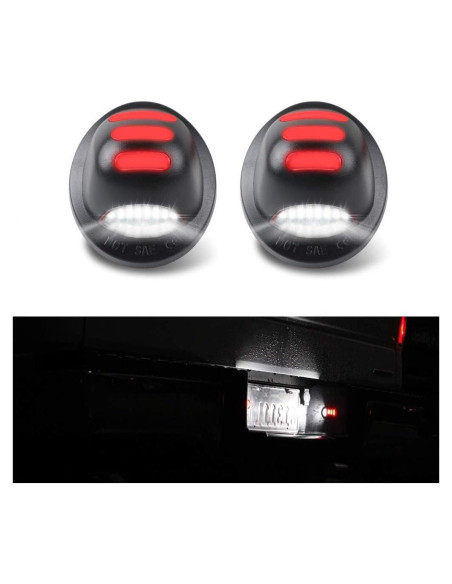 Luz de Placa de Licencia Gempro LED para Ford F150/F250 2PCS