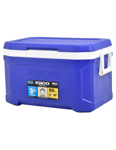 Hielera Igloo Perfil II 50 Qt Azul - Aislada y Ecológica