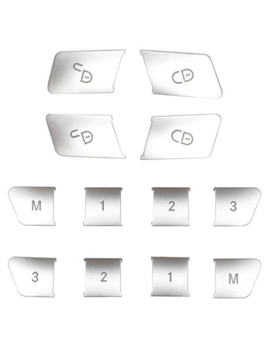 Cubierta Botón Bloqueo Mercedes Benz WODOFO GDR Cromado