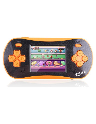 Controlador de Juego Portátil FAMILY POCKET RS16 260 Juegos LCD 6.35cm