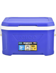 Hielera Igloo Perfil II 50 Qt Azul - Aislada y Ecológica 2