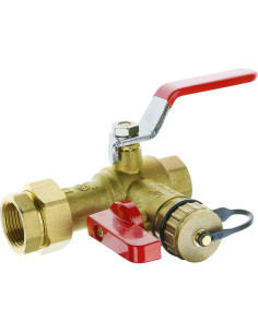 Kit Válvula de Servicio Hydro Master 3/4" Bronce Alivio 2