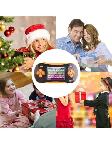 Controlador de Juego Portátil FAMILY POCKET RS16 260 Juegos LCD 6.35cm