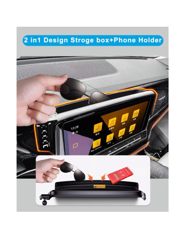 Soporte para Teléfono de Coche KEPHTH 8 Pulgadas Ajustable