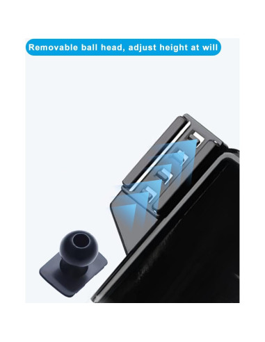 Soporte para Teléfono de Coche KEPHTH 8 Pulgadas Ajustable