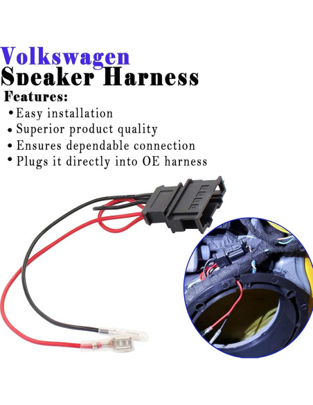 Adaptador de Arnés de Altavoz Danbojit para VW Jetta 2006-2010