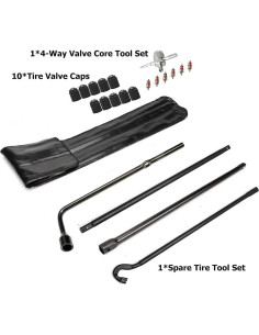 Kit de Herramientas para Neumático de Repuesto Dr.Roc Tundra 2007-2022 2