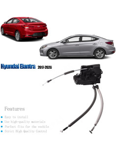 Actuador Cerradura Puerta Delantera Izquierda Hyundai Elantra 2017-20 2