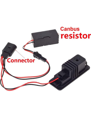 Luces de Placa de Licencia LED CSSLYZL 2 Pcs 6000K Blanco