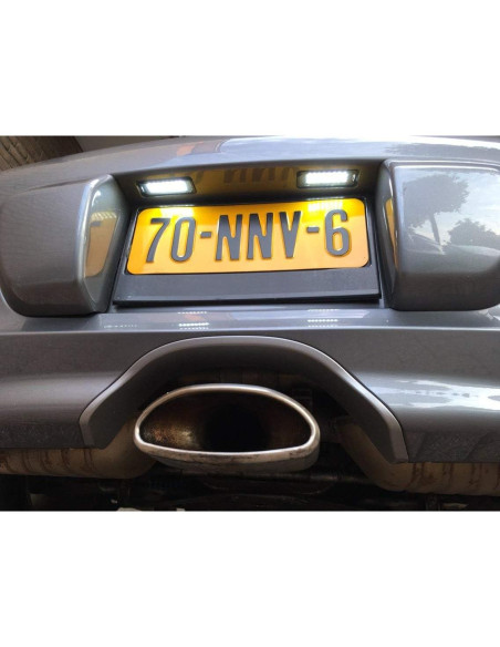 Luces de Placa de Licencia LED CSSLYZL 2 Pcs 6000K Blanco