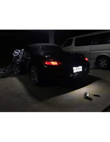 Luces de Placa de Licencia LED CSSLYZL 2 Pcs 6000K Blanco