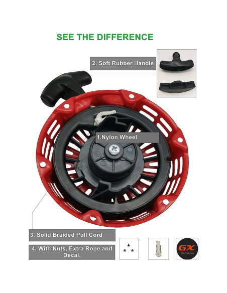 Arrancador por Tirón YAMAKATO para Motores Honda GX120 GX160