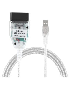 Cable OBD2 LZLRUN K+DCAN para BMW con Interruptor