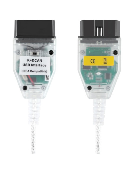 Cable OBD2 LZLRUN K+DCAN para BMW con Interruptor