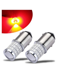 Bombillas LED iBrightstar 1157 Rojo Brillante 2 Piezas