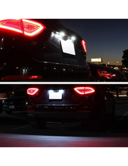 Conjunto de Luz de Placa LED VIPMOTOZ para Jeep y Fiat