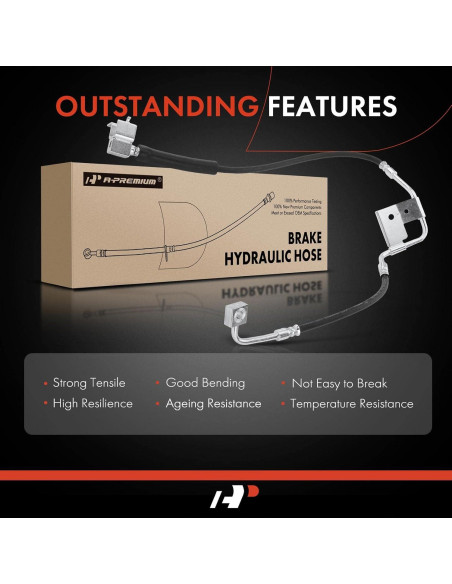 Manguera Hidráulica de Freno A-Premium para Dodge Ram 1500/2500