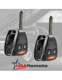 Funda de llave 2 botones Dodge Caliber Dakota Durango 2