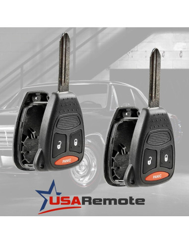 Funda de llave 2 botones Dodge Caliber Dakota Durango