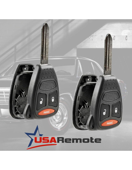 Funda de llave 2 botones Dodge Caliber Dakota Durango