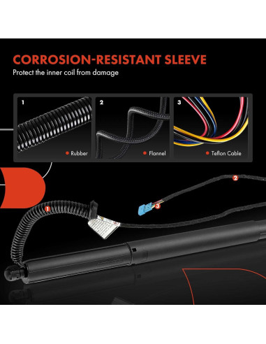 Amortiguador A-Premium para Puerta Trasera BMW X3 2011-2017