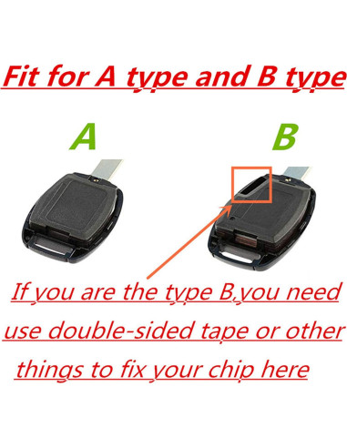 Carcasa Llave Honda 3 Botones BINOWEN Rojo y Negro