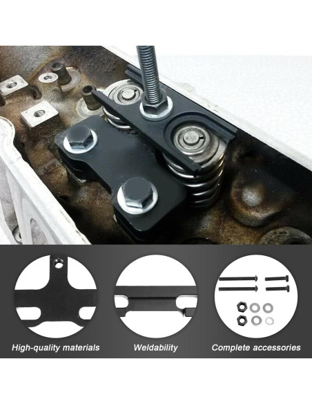 Compresora de Resortes de Válvula Dickno 1 Kit Accesorios