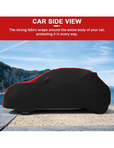 Funda de Coche Interior Sportuli 2007-2025 Fiat 500C Lujo