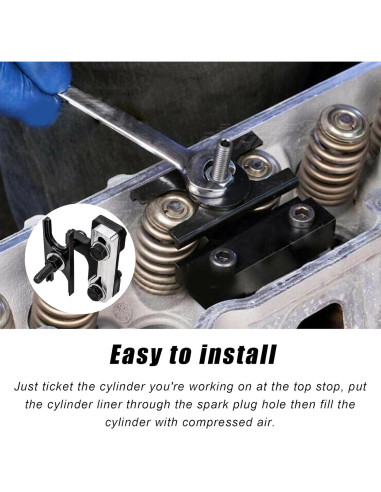 Compresora de Resortes de Válvula Dickno 1 Kit Accesorios