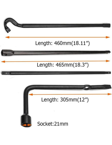 Kit de Herramientas para Neumático Dr.Roc Tacoma 2005-2022