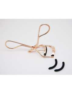 Rizador de Pestañas Profesional EMILYSTORES Dorado con Almohadillas 2