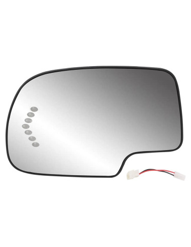 Espejo Lateral Yikesai Calefaccionado Convexo Izquierdo