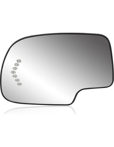 Espejo Lateral Yikesai Calefaccionado Convexo Izquierdo