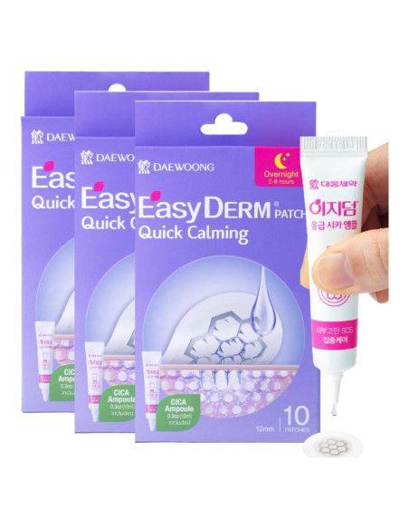 EasyDerm Parches Calmantes de Magnesio - 30 Parches Individuales