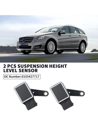 Sensor de Nivel de Altura Bomunik 2 Pcs para Mercedes-Benz