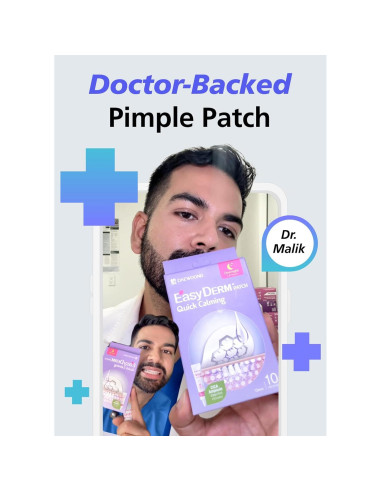 EasyDerm Parches Calmantes de Magnesio - 30 Parches Individuales