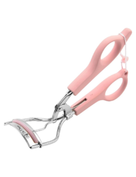 Rizador de Pestañas By The Clique Mini Rosa con Silicona