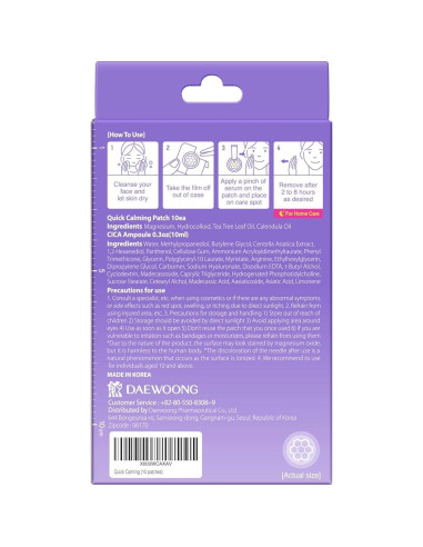 EasyDerm Parches Calmantes de Magnesio - 30 Parches Individuales