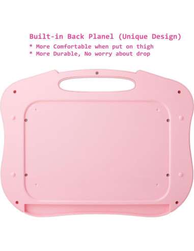 Pizarra Magnética IKS85P Rosa para Niños Pequeños